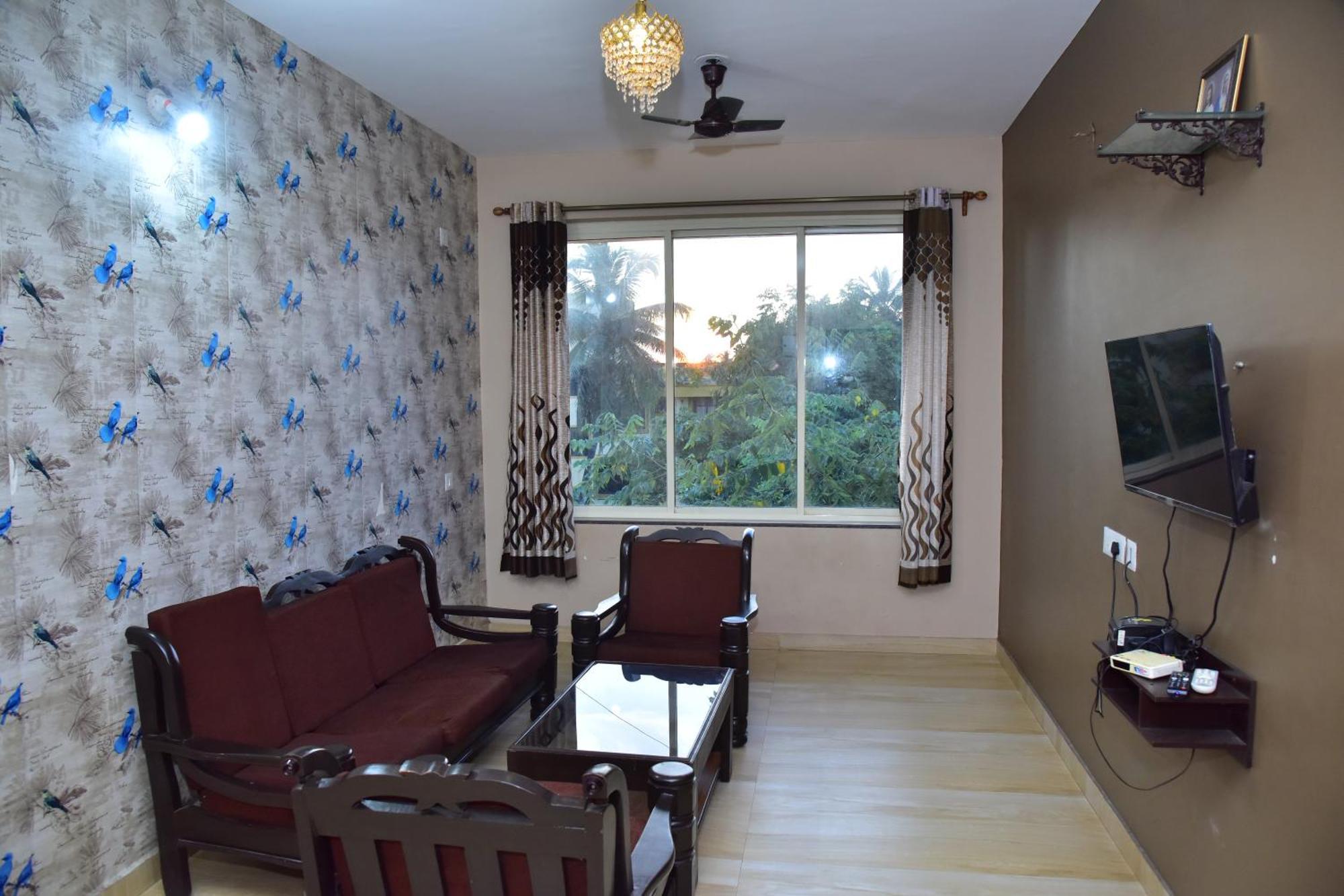 Talaulim Fieldstone Lovely 2 Bhk Ac Apartment חדר תמונה