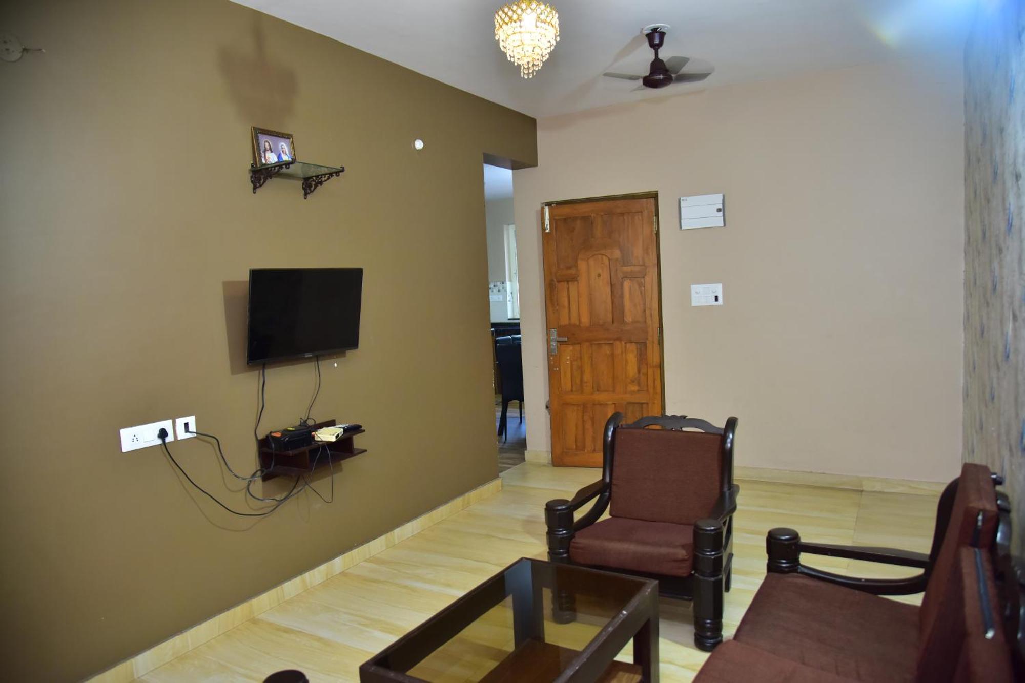 Talaulim Fieldstone Lovely 2 Bhk Ac Apartment חדר תמונה